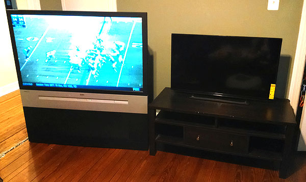 new tv vs old