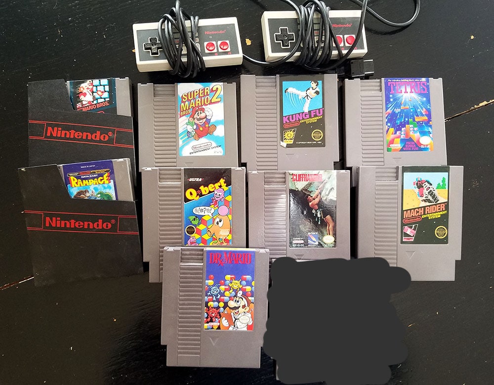 old NES games