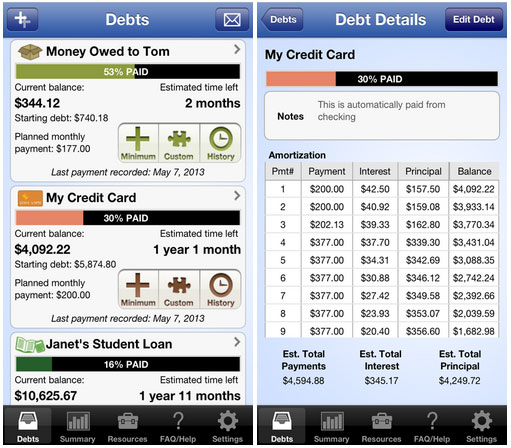 pay off debt app