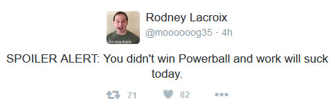 powerball lottery joke