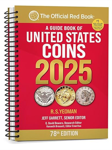 red book - coins - 2025