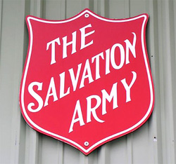 The Salvation Army sign