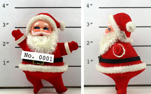 santa arrested