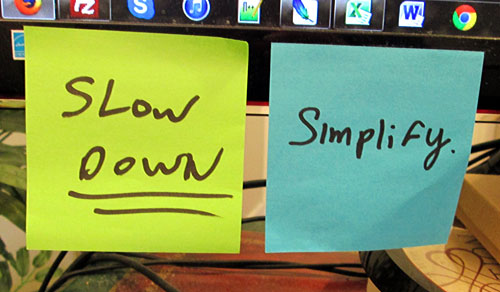 simplify sticky note