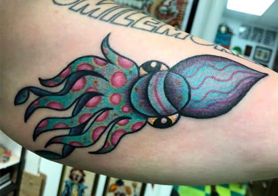 squid tattoo