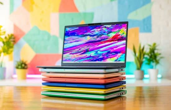 stack of laptops