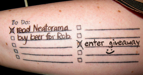 To-Do List Tattoo