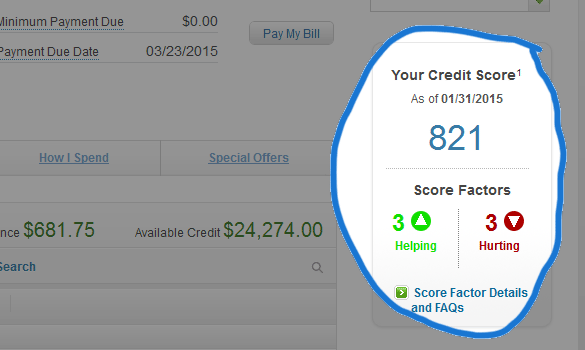 usaa credit score