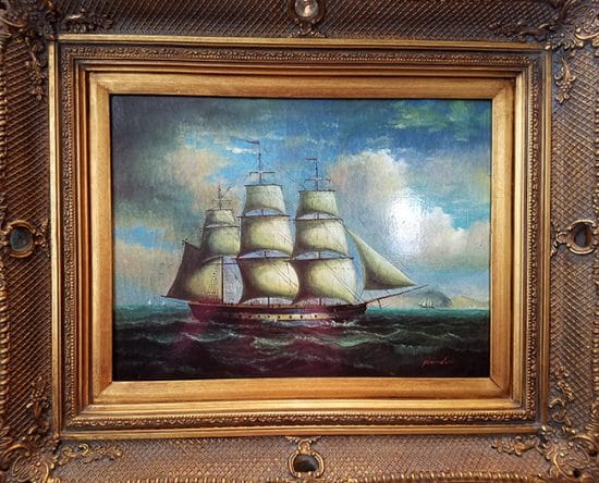 ship painting