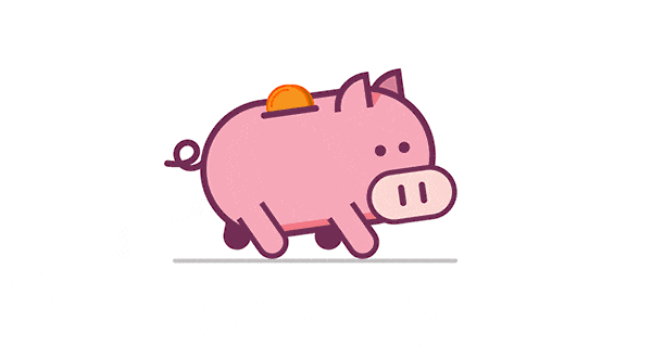 walking piggy