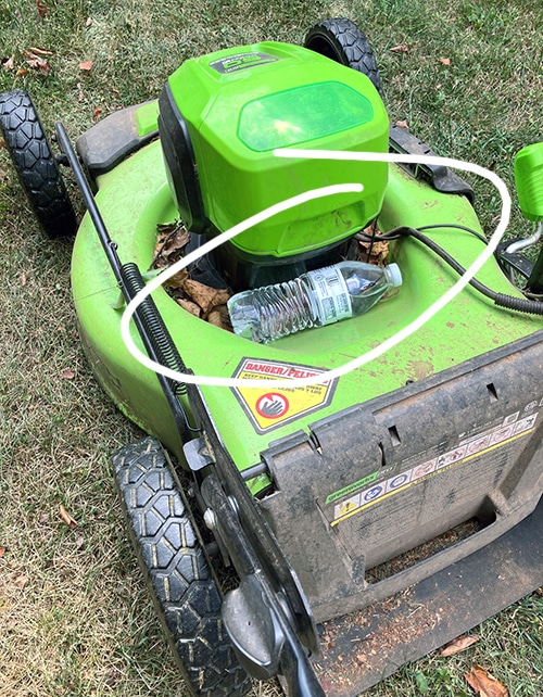 water mowing hack