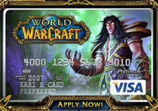 world of warcraft credit card